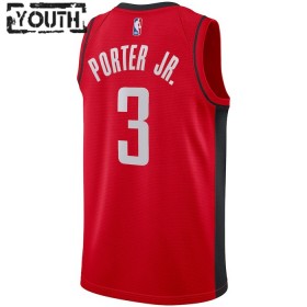 NBA Houston Rockets Trikot Kevin Porter JR 3 Nike 2022-23 Icon Edition Rot Swingman - Kinder